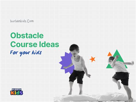 30+ Obstacle Course Ideas For Kids! (Activities + Guide).